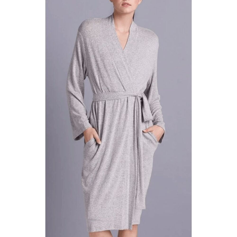 Natori Soho Brush purple robe size medium 45”length